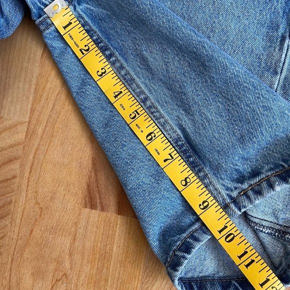 EUC Levi's 405 Blue Denim Men Shorts sz 27 Nice Leather Label No Flaws - Picture 6 of 10